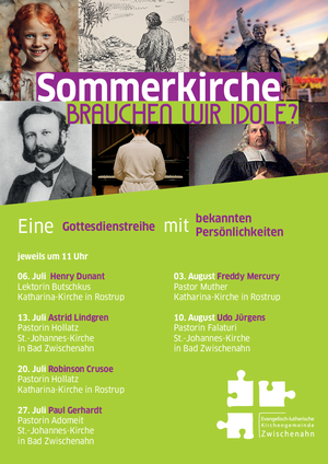Termine für die Sommerkirche